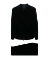 Giorgio Armani Long-sleeved Jacket  Pants Two-piece In Black
