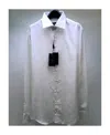 Giorgio Armani Long-sleeved Shirt In Gray