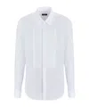 Giorgio Armani Long-sleeved Shirt In White