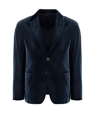 GIORGIO ARMANI GIORGIO ARMANI SINGLE-BREASTED BLAZER