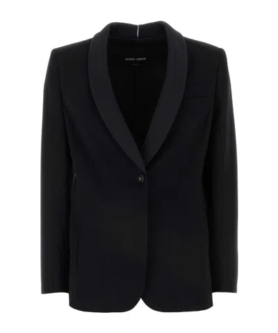 GIORGIO ARMANI GIORGIO ARMANI SHAWL COLLAR BLAZER