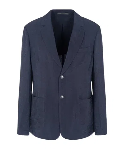 GIORGIO ARMANI GIORGIO ARMANI SINGLE-BREASTED LONG-SLEEVED BLAZER