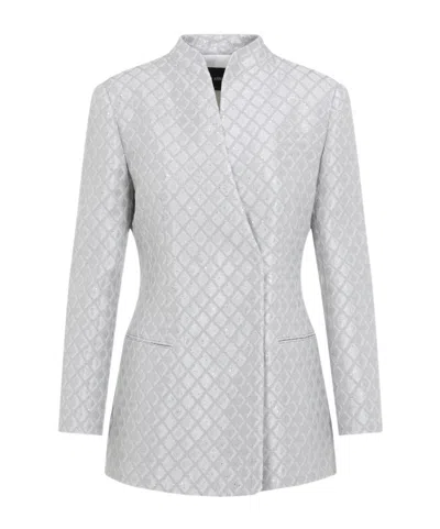 GIORGIO ARMANI CHECKED BLAZER