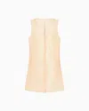 Giorgio Armani Long Top In Technical Organza
