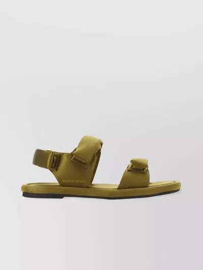 Giorgio Armani Sandals In Oro