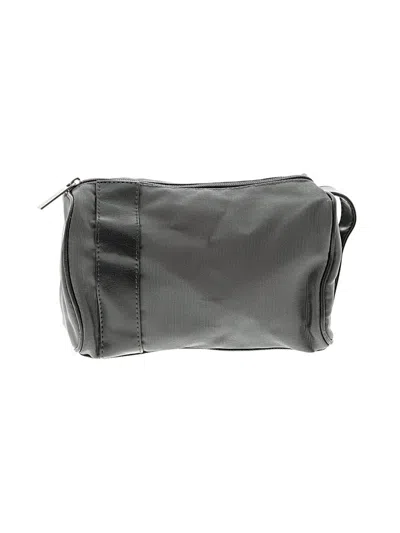 Pre-owned Giorgio Armani Makeup Bag In Gray