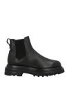 Giorgio Armani Man Ankle Boots Black Size 8.5 Leather