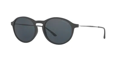 Giorgio Armani Man  Ar8073 In Grey-black