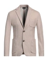 Giorgio Armani Man Blazer Beige Size 44 Silk, Cotton