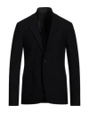 Giorgio Armani Long Sleeved Single Breasted Blazer In Black