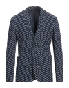 Giorgio Armani Man Blazer Blue Size 40 Polyamide, Elastane In Blue