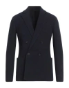 Giorgio Armani Man Blazer Midnight Blue Size 38 Virgin Wool, Elastane In Blue