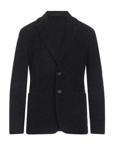 Giorgio Armani Man Blazer Midnight Blue Size 44 Polyamide, Elastane