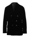 Giorgio Armani Man Blazer Midnight Blue Size 44 Viscose, Cupro, Elastane In Black