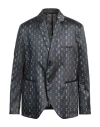 Giorgio Armani Man Blazer Navy Size 44 Polyester In Navy