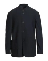 Giorgio Armani Man Blazer Navy Size 46 Polyamide, Elastane In Blue