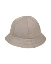 Giorgio Armani Man Hat Taupe Size 7 ⅜ Polyester, Cashmere In Brown