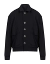 Giorgio Armani Man Jacket Midnight Blue Size 48 Viscose, Virgin Wool, Polyamide, Elastane In Blue