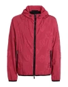 Giorgio Armani Man Jacket Red Size 44 Polyamide In Red