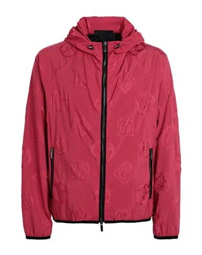 Giorgio Armani Man Jacket Red Size 44 Polyamide