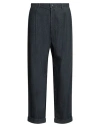 Giorgio Armani Man Jeans Blue Size 40 Cotton, Elastane In Black