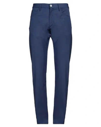 Giorgio Armani Man Pants Blue Size 34 Virgin Wool