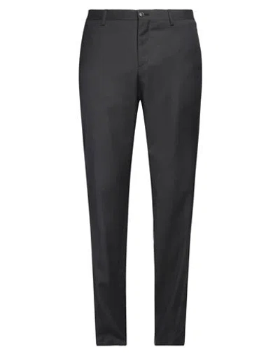 Giorgio Armani Man Pants Charcoal Size 40 Virgin Wool In Grey