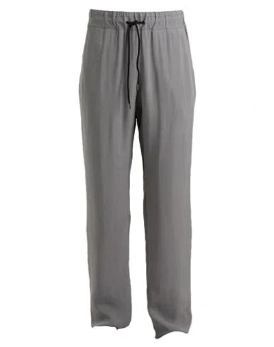 Giorgio Armani Man Pants Grey Size 38 Cupro In Gray