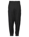 Giorgio Armani Man Pants Black Size 38 Super 160s Wool In Grey
