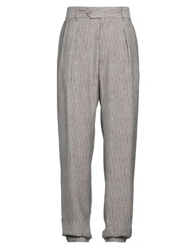 Giorgio Armani Man Pants Light Grey Size 40 Cupro