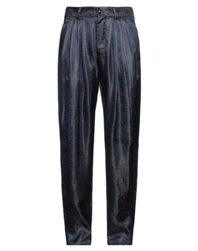 Giorgio Armani Man Pants Midnight Blue Size 32 Viscose, Acetate