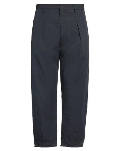 Giorgio Armani Man Pants Midnight Blue Size 36 Cotton, Elastane