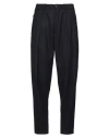 Giorgio Armani One Pence Trousers In Blue