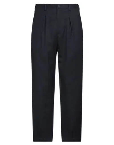 Giorgio Armani Man Pants Midnight Blue Size 36 Virgin Wool, Silk