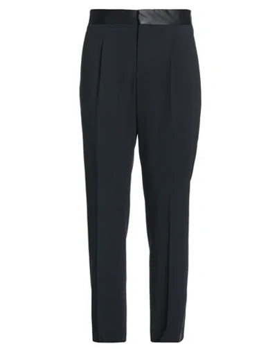 GIORGIO ARMANI GIORGIO ARMANI MAN PANTS MIDNIGHT BLUE SIZE 40 VIRGIN WOOL, SILK