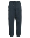 Giorgio Armani Man Pants Navy Size 44 Cotton, Cashmere, Synthetic Fibers In Navy Blue