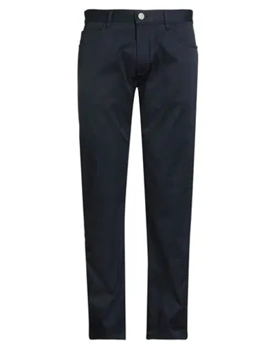 Giorgio Armani Man Pants Navy Size 34w-32l Cotton, Elastane In Black