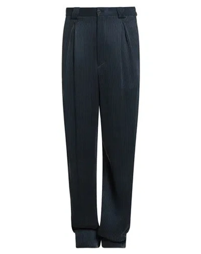 Giorgio Armani Man Pants Navy Size 40 Cupro In Black
