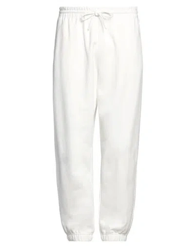 Giorgio Armani Man Pants White Size Xxl Cotton, Polyester