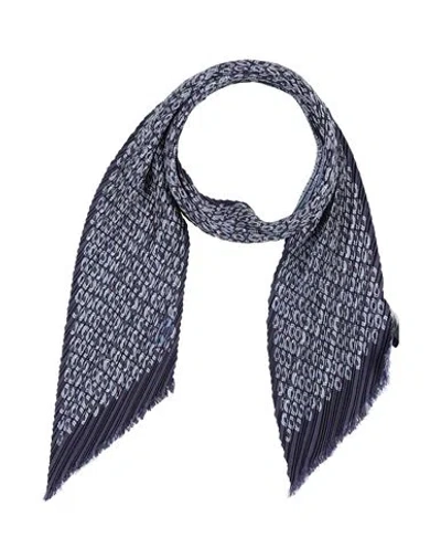 Giorgio Armani Man Scarf Blue Size - Silk