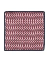 Giorgio Armani Man Scarf Burgundy Size - Silk In Red