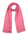 Giorgio Armani Man Scarf Pink Size - Cashmere, Silk In Pink