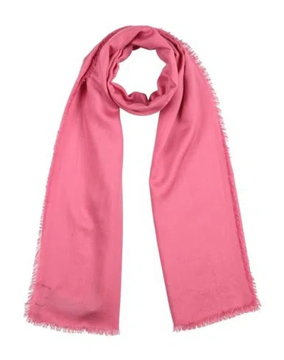 Giorgio Armani Man Scarf Pink Size - Cashmere, Silk
