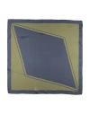 Giorgio Armani Man Scarf Sage Green Size - Silk In Sage Green