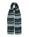 Giorgio Armani Man Scarf Slate Blue Size - Modal, Silk