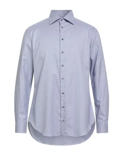 Giorgio Armani Man Shirt Blue Size 17 Cotton