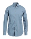 Giorgio Armani Man Shirt Ivory Size 15 ¾ Cotton, Polyamide, Elastane In White