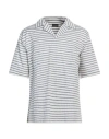 Giorgio Armani Man Shirt Off White Size Xl Cotton