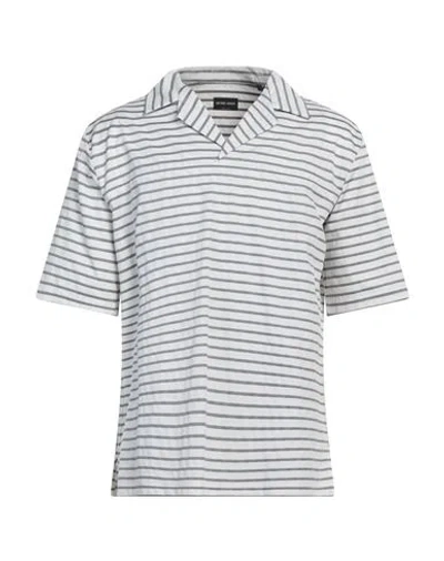 Giorgio Armani Man Shirt Off White Size Xl Cotton