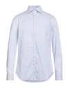 Giorgio Armani Man Shirt Sky Blue Size 17 ½ Cotton In Blue